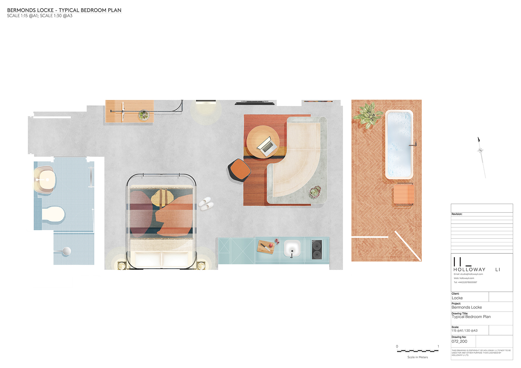 倫敦·Bermonds Locke公寓酒店設(shè)計