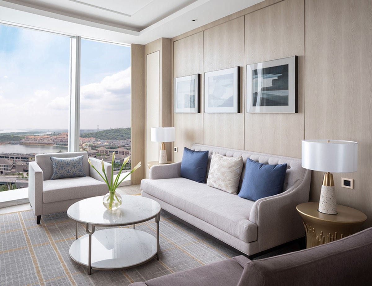 未來智能風格的高端酒店設計，將科技與人性化設計巧妙融合