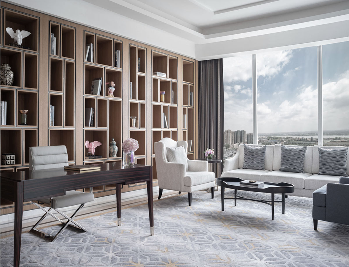 未來智能風格的高端酒店設計，將科技與人性化設計巧妙融合